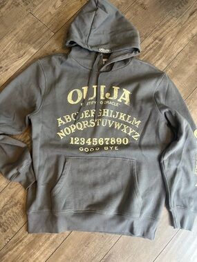 Ouija Graphic Hoodie - Gray